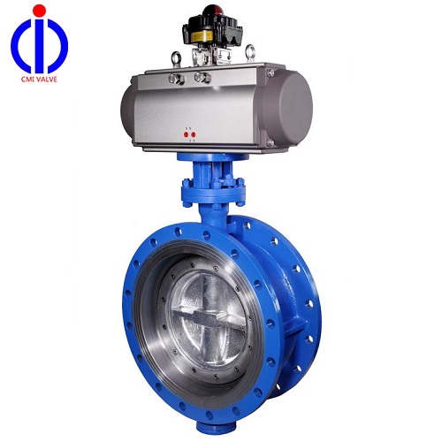 Penumatic Actuator Triple Eccentric Butterfly Valve